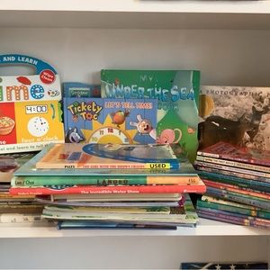 Lot of 50 random children books